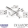 Grohe Eurosmart Cosmopolitan E Infra-Red Electronic Wall Basin Mixer Spares